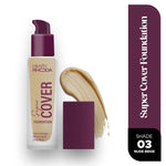 Thumbnail for Hilary Rhoda Super Cover Waterproof Foundation - Nude Beige 03