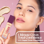 Thumbnail for Hilary Rhoda Super Cover Waterproof Foundation - Golden Beige 04 - Distacart