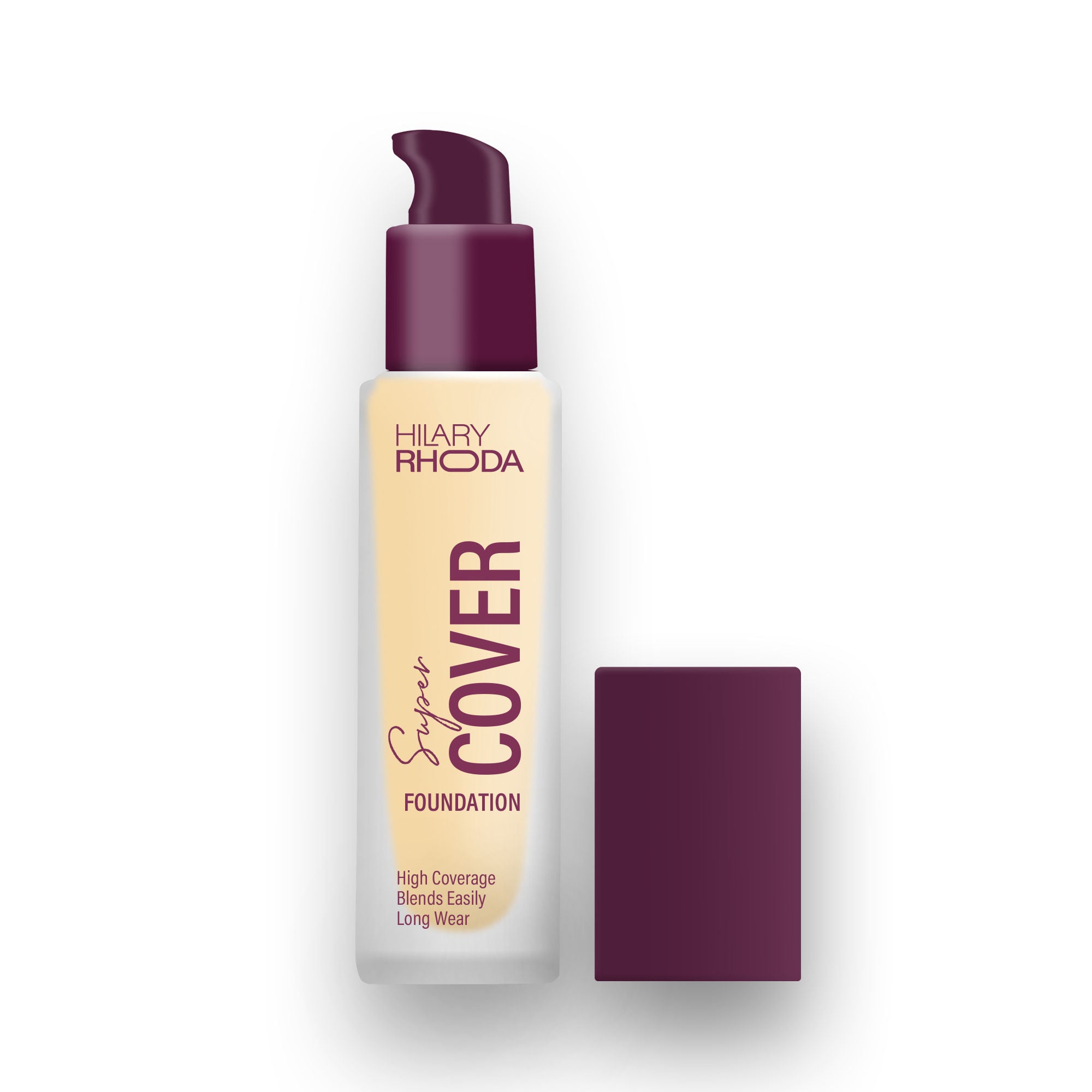Hilary Rhoda Super Cover Waterproof Foundation - Golden Beige 04 - Distacart