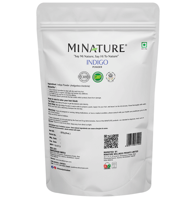 Minature Indigo Organic Powder