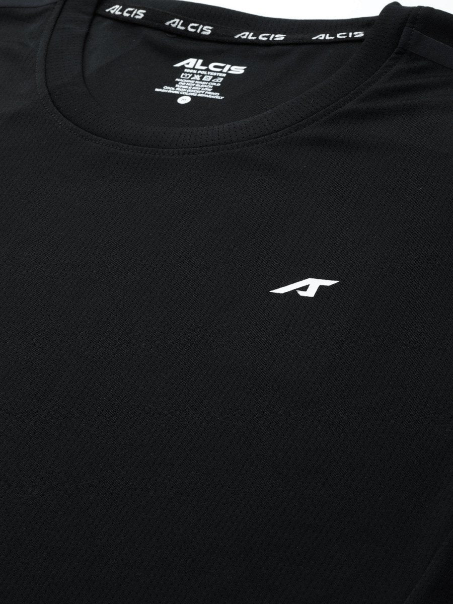 Alcis Men Anti Static Slim Fit Sports T-shirt - Distacart