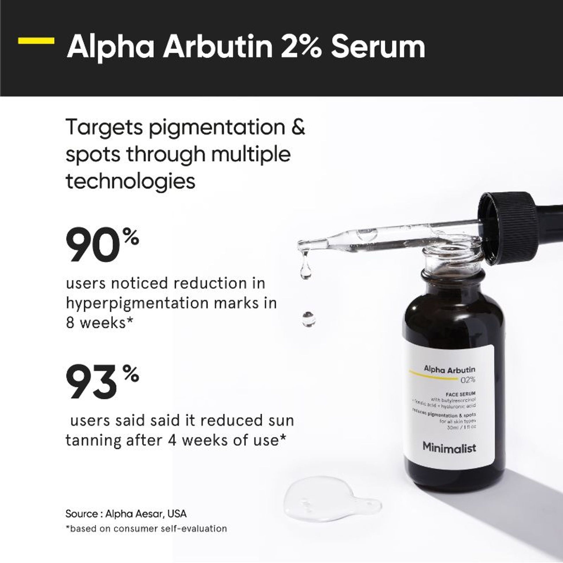 Minimalist Dark Spots Solution