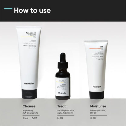 Minimalist Dark Spots Solution
