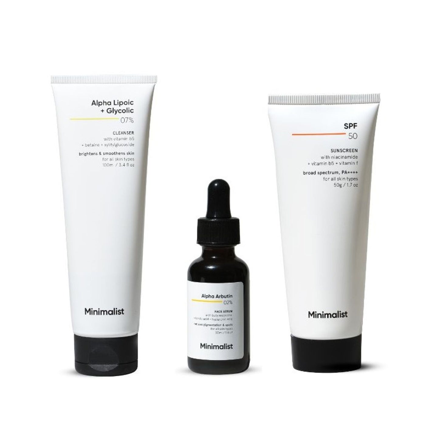 Minimalist Dark Spots Solution