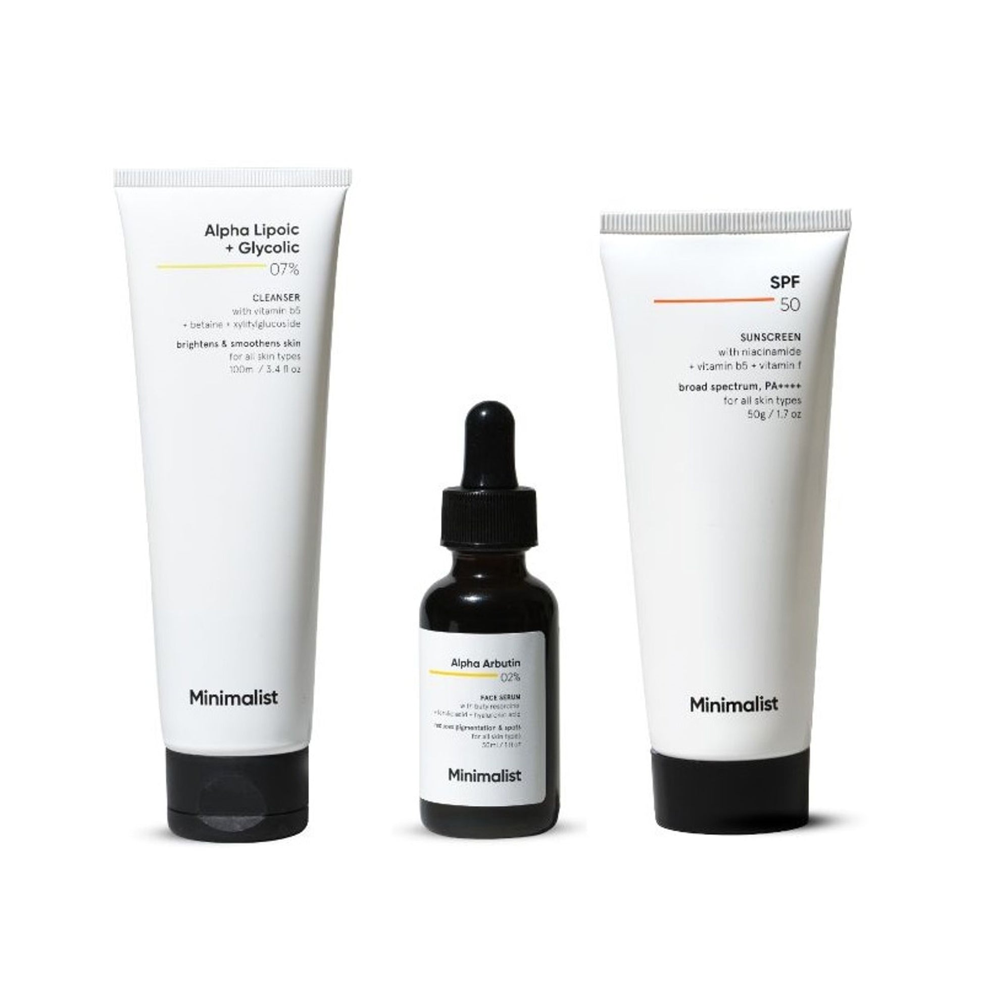 Minimalist Dark Spots Solution