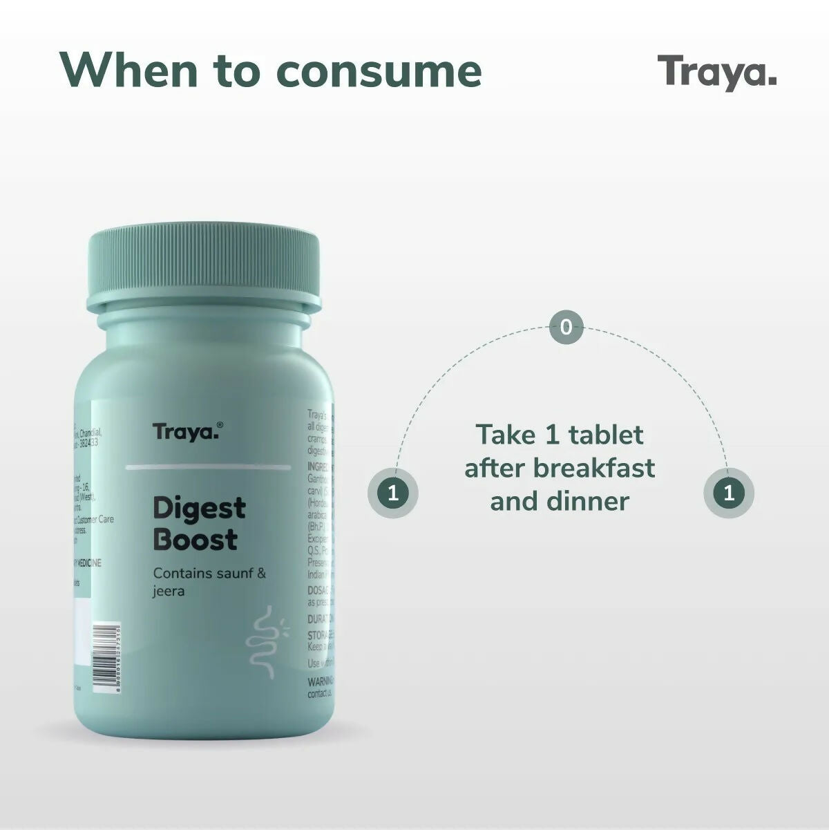 Traya Digest Boost Tablets - Distacart
