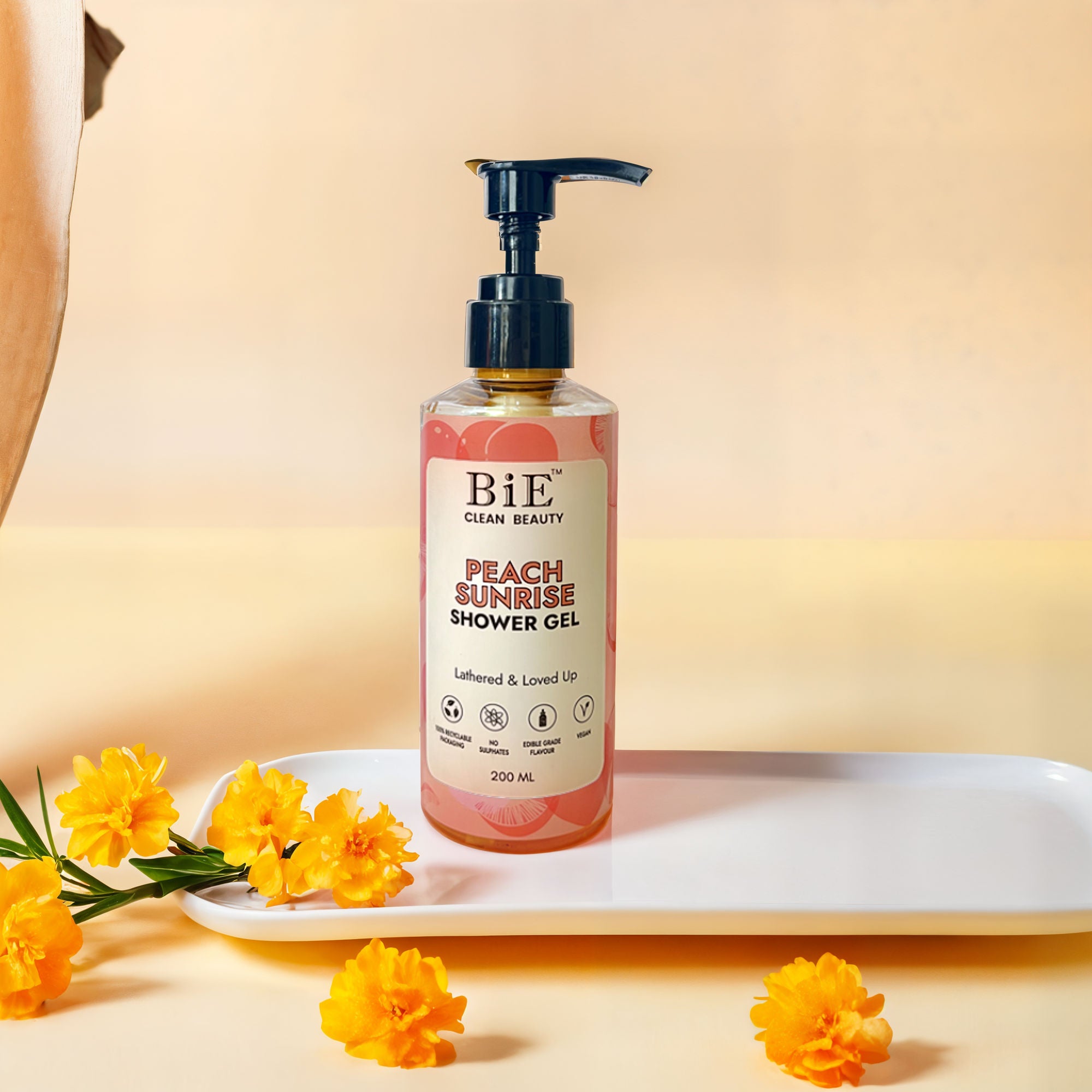 BiE Peach Sunrise Shower Gel - Distacart