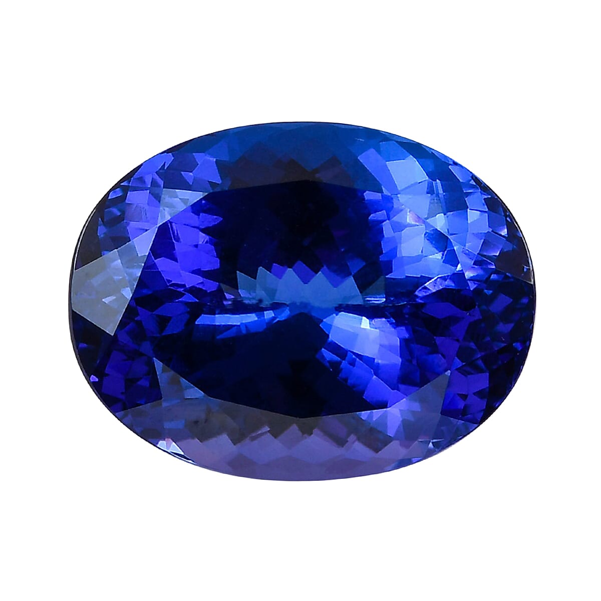 Astrolucrum Certified and Appraised AAAA Tanzanite (Oval 9x7 mm) 2.00 ctw
