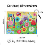 Thumbnail for Advit Toys Educational Flowers Jigsaw Puzzle for Kids to Enhance Their Knowledge Flowers | Flower Learning Puzzle Gift for Kids (24 Pieces + Fun Fact Book) - Dista