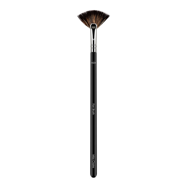 Miss Claire M24 - Fan Brush - Chrome