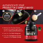 Thumbnail for Optimum Nutrition Gold Standard 100% Whey Protein Powder (Cookies & Cream)-2.27 kg
