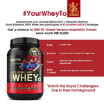 Thumbnail for Optimum Nutrition (ON) Gold Standard Pre-Workout- 142.5g/15 packs (Green Apple Flavor) & Gold Standard 100% Whey Protein Powder (Double Rich Chocolate) 907gm