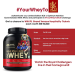 Thumbnail for Optimum Nutrition Gold Standard 100% Whey Protein Powder (Double Rich Chocolate) 2.27kg & Micronised Creatine Powder (Unflavoured) 250gm