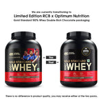 Thumbnail for Optimum Nutrition Gold Standard 100% Whey Protein Powder (Double Rich Chocolate)-2.27 kg