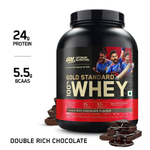 Thumbnail for Optimum Nutrition Gold Standard 100% Whey Protein Powder (Double Rich Chocolate) 2.27kg & Micronised Creatine Powder (Unflavoured) 250gm