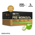 Thumbnail for Optimum Nutrition (ON) Gold Standard Pre-Workout- 142.5g/15 packs (Green Apple Flavor) & Gold Standard 100% Whey Protein Powder (Double Rich Chocolate) 907gm
