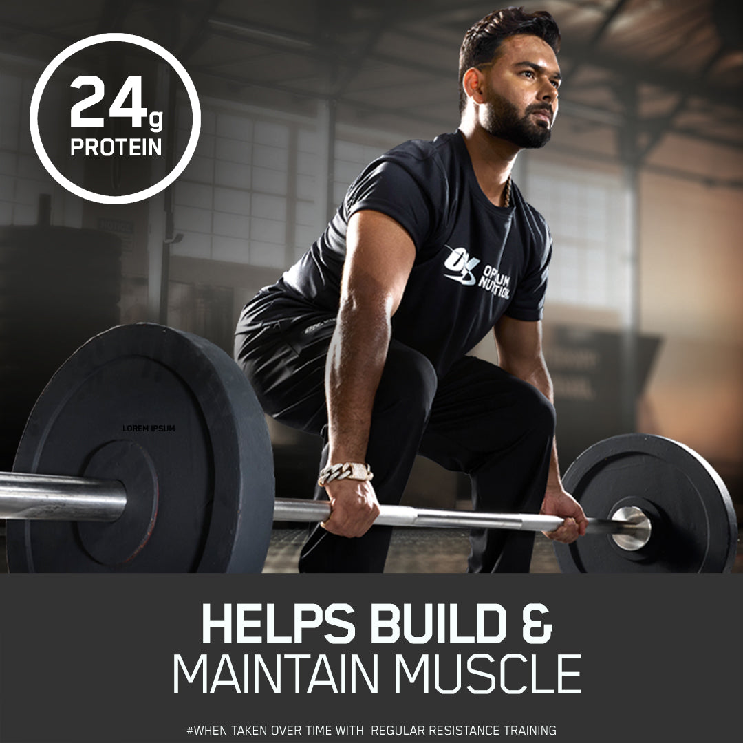 Optimum Nutrition Performance Whey Protein Powder (Chocolate Milkshake) 1kg & Multivitamin 60 Tablets for Men