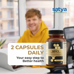 Thumbnail for Satya Pharmaceuticals Men's Overall Health Capsules