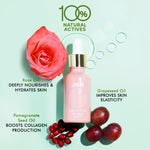 Thumbnail for Nykaa Naturals Anti-Ageing Serum with Pomegranate & Marula Oil for Nourished skin and Collagen Boost - Distacart