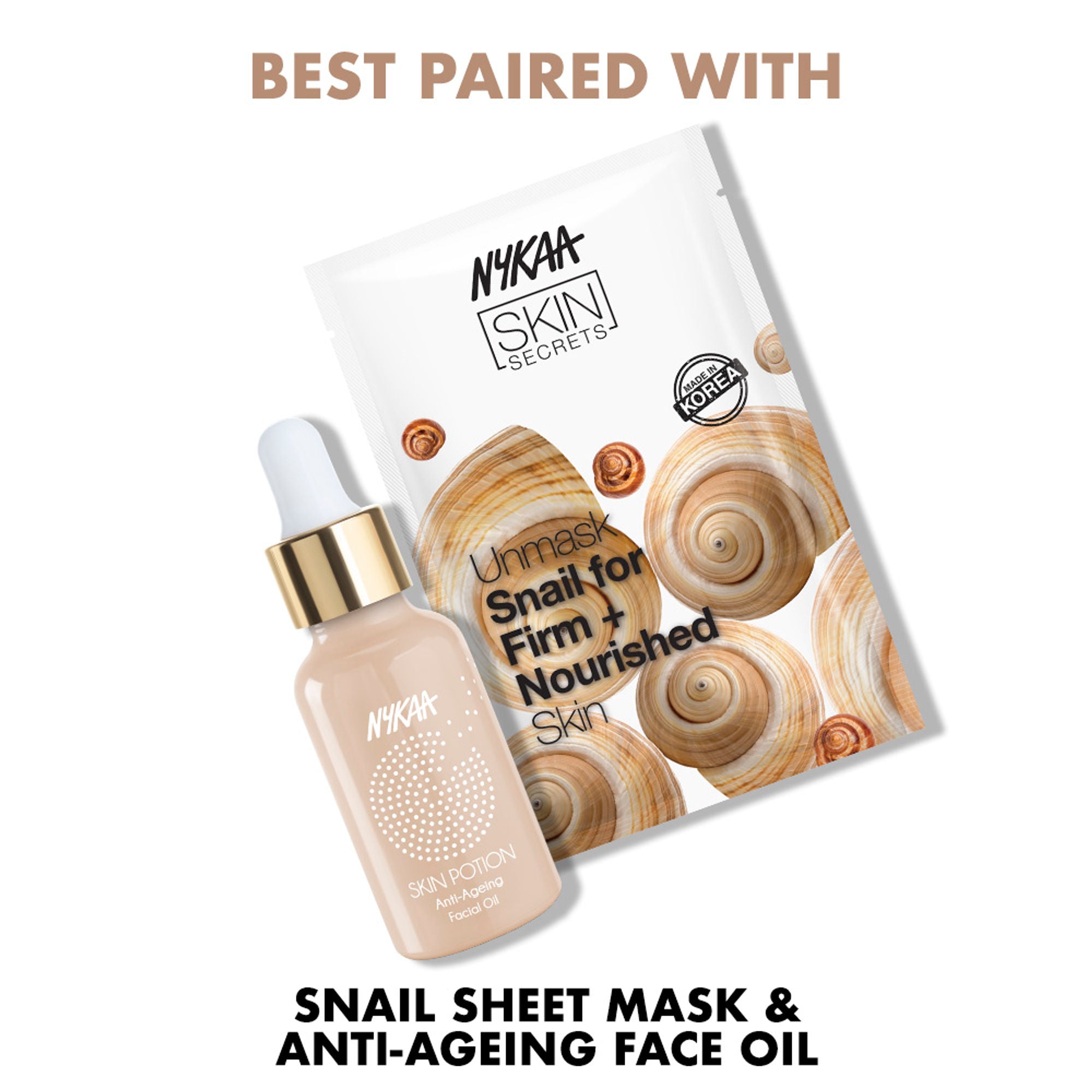 Nykaa Naturals Anti-Ageing Serum with Pomegranate & Marula Oil for Nourished skin and Collagen Boost - Distacart