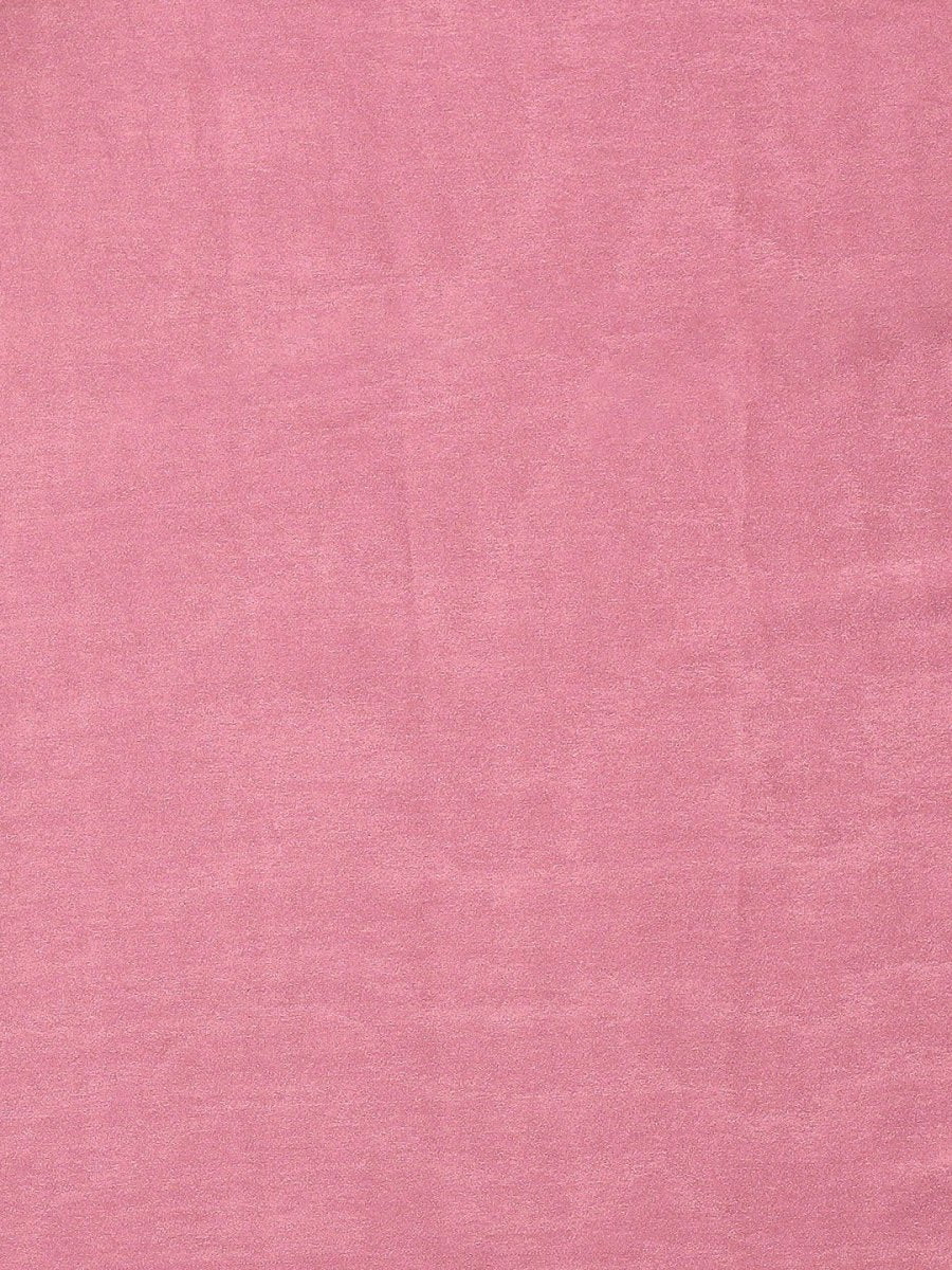 Anouk Pink Satin Solid Saree - Distacart