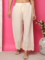 Thumbnail for TAG 7 Women Flared Palazzos - Distacart