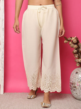 TAG 7 Women Flared Palazzos - Distacart