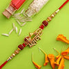 Auspicious Lord Shiv Rakhi & Kaju Roll Box - Distacart