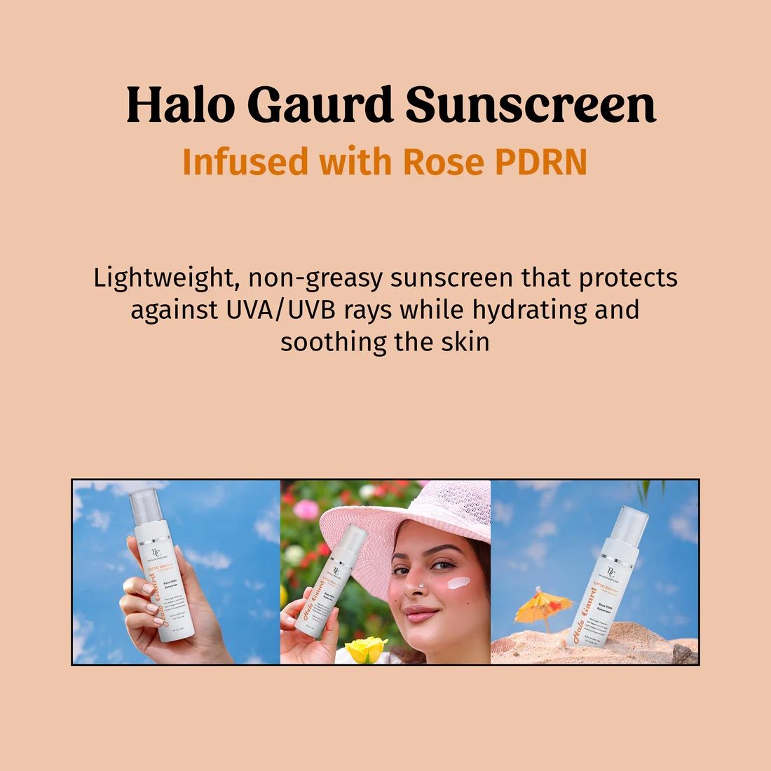 TBC - The Bath and Care Halo Guard Hydrating Sunscreen Broad Spectrum SPF 50 PA++++