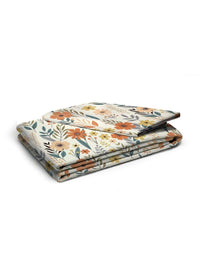 Thumbnail for AEROHAVEN Premium Cream-Coloured Floral Cotton 300 TC King Bedsheet & 2 Pillow Covers - Distacart