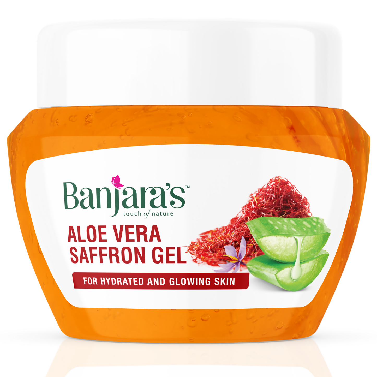 Banjara's Aloe Vera Saffron Gel - Distacart