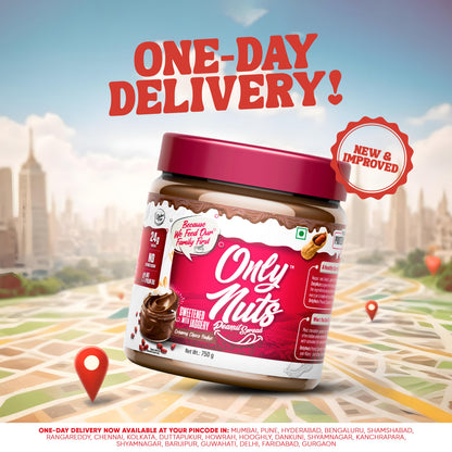 Doctor's Choice ONLY NUTS - Peanut Spread Nutty Choco Fudge - Dista