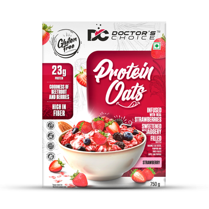 Doctor's Choice Strawberry Protein Oats - Dista