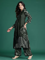 Thumbnail for Indo Era Printed Beads & Stones Kurta with Trousers
