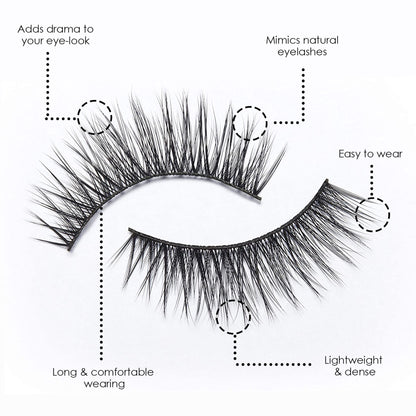Miss Claire Eyelashes - Demi Luvies - Distacart