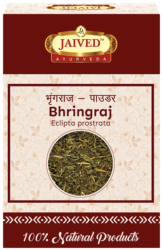 Jaived Ayurveda Bhringraj leaf | Promotes Hair Growth, Enhances Liver Health