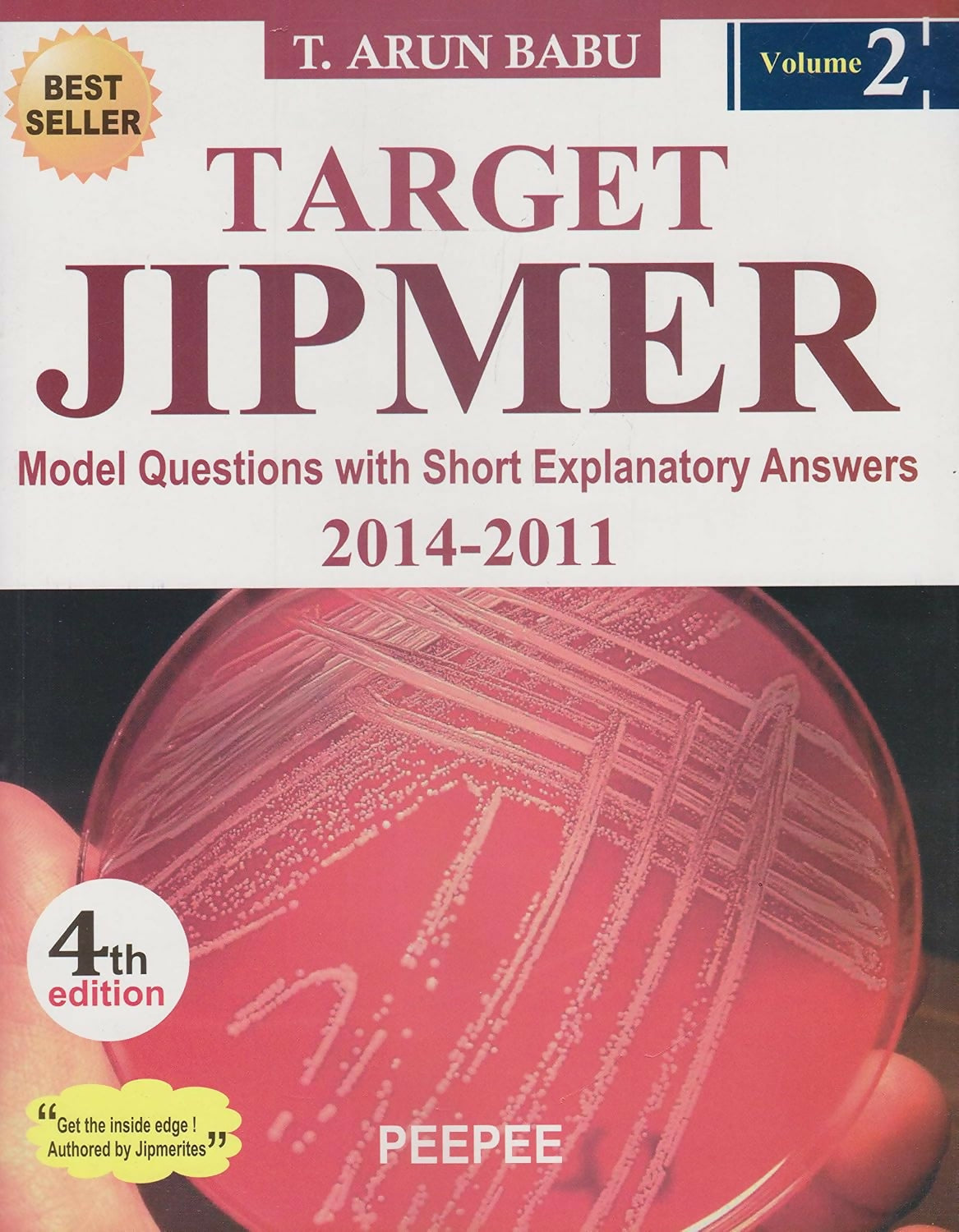 Target Jipmer Model Questions With Short Explanatory Answers 2014-2011-T Arun Babu - Dista