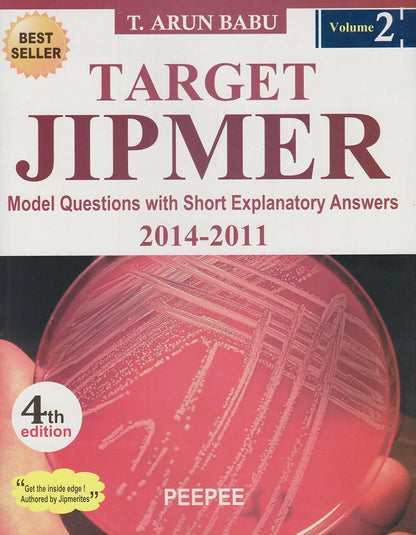Target Jipmer Model Questions With Short Explanatory Answers 2014-2011-T Arun Babu - Dista