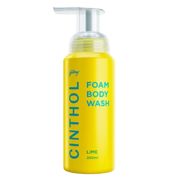 Cinthol Lime Foam Body Wash - Distacart