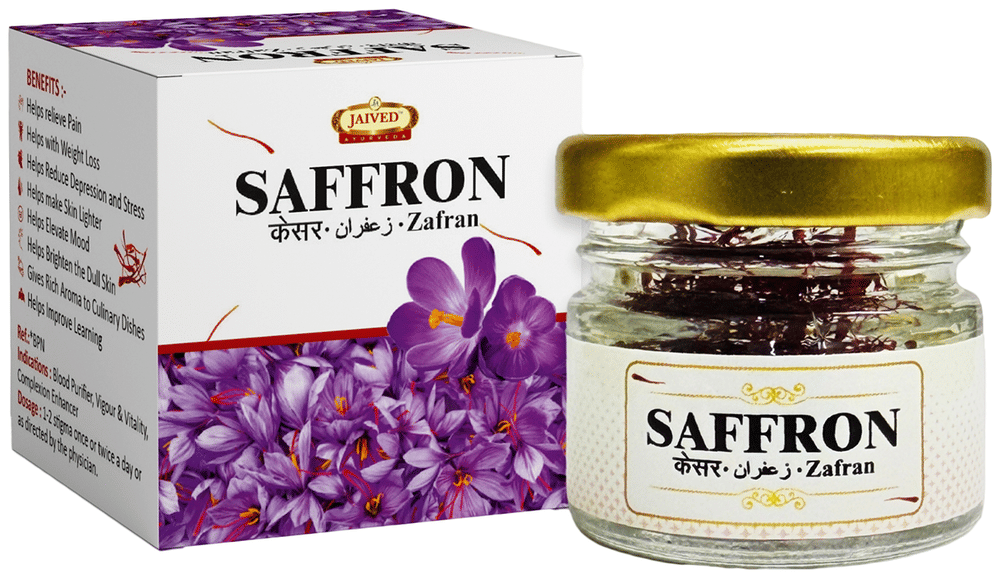 Jaived Ayurveda Saffron (Kesar | Zafran) | For Immunity, Skin Glow & Overall Wellness