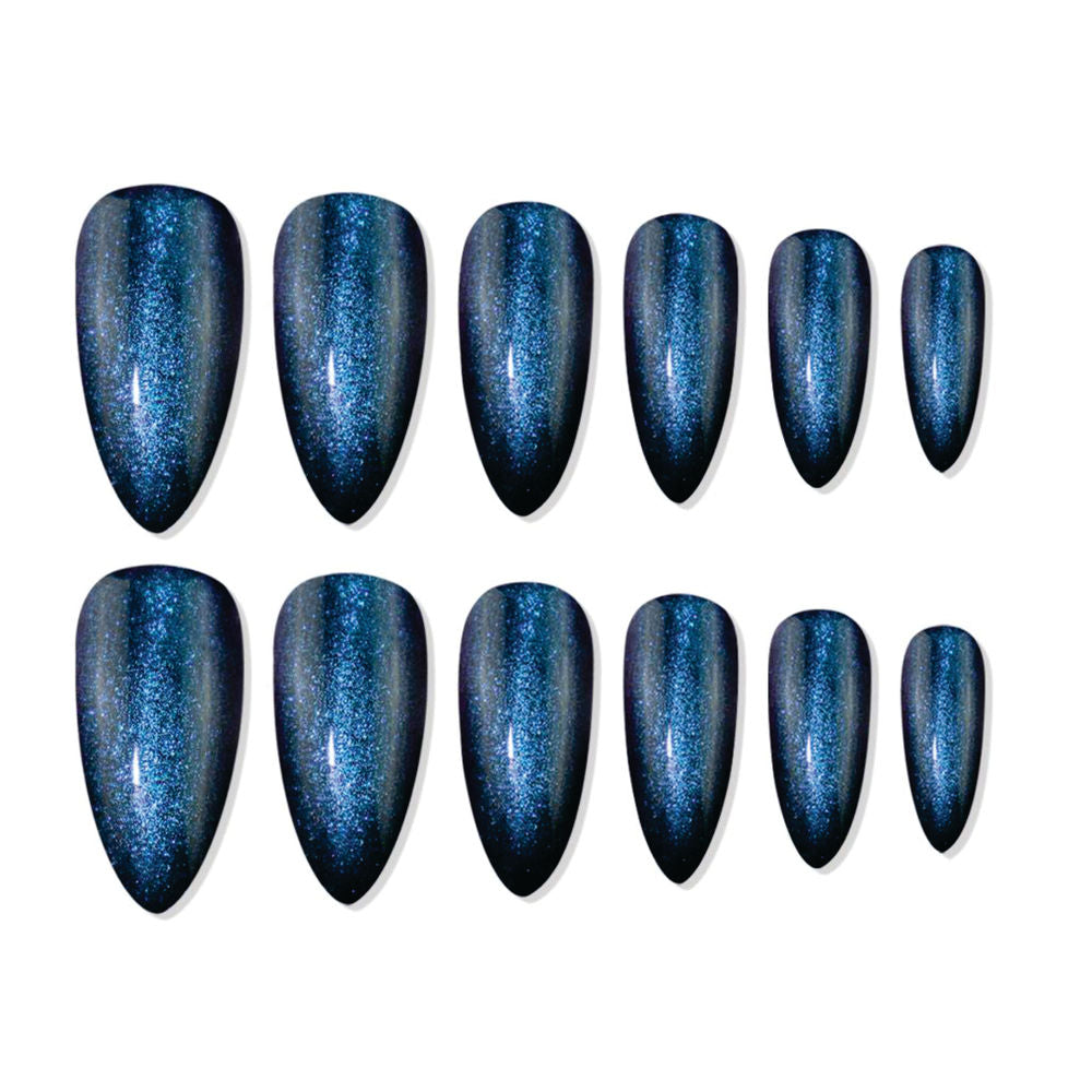 shills professional reusable press on nails log almond spn697