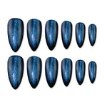 Thumbnail for shills professional reusable press on nails log almond spn697