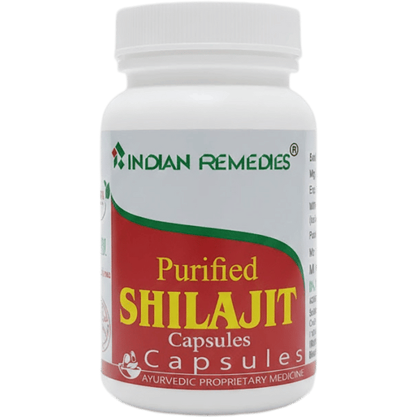 Indian Remedies Purified Shilajit Capsule