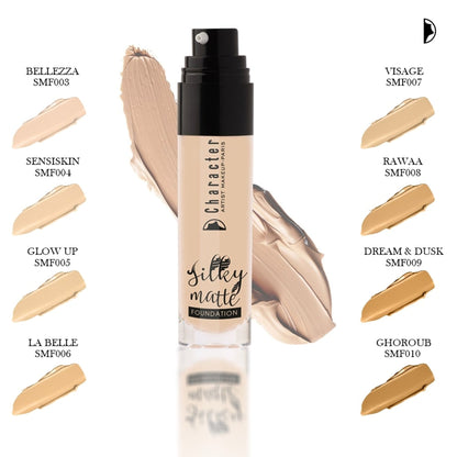 Character Silky Matte Foundation - Smf004 - Distacart
