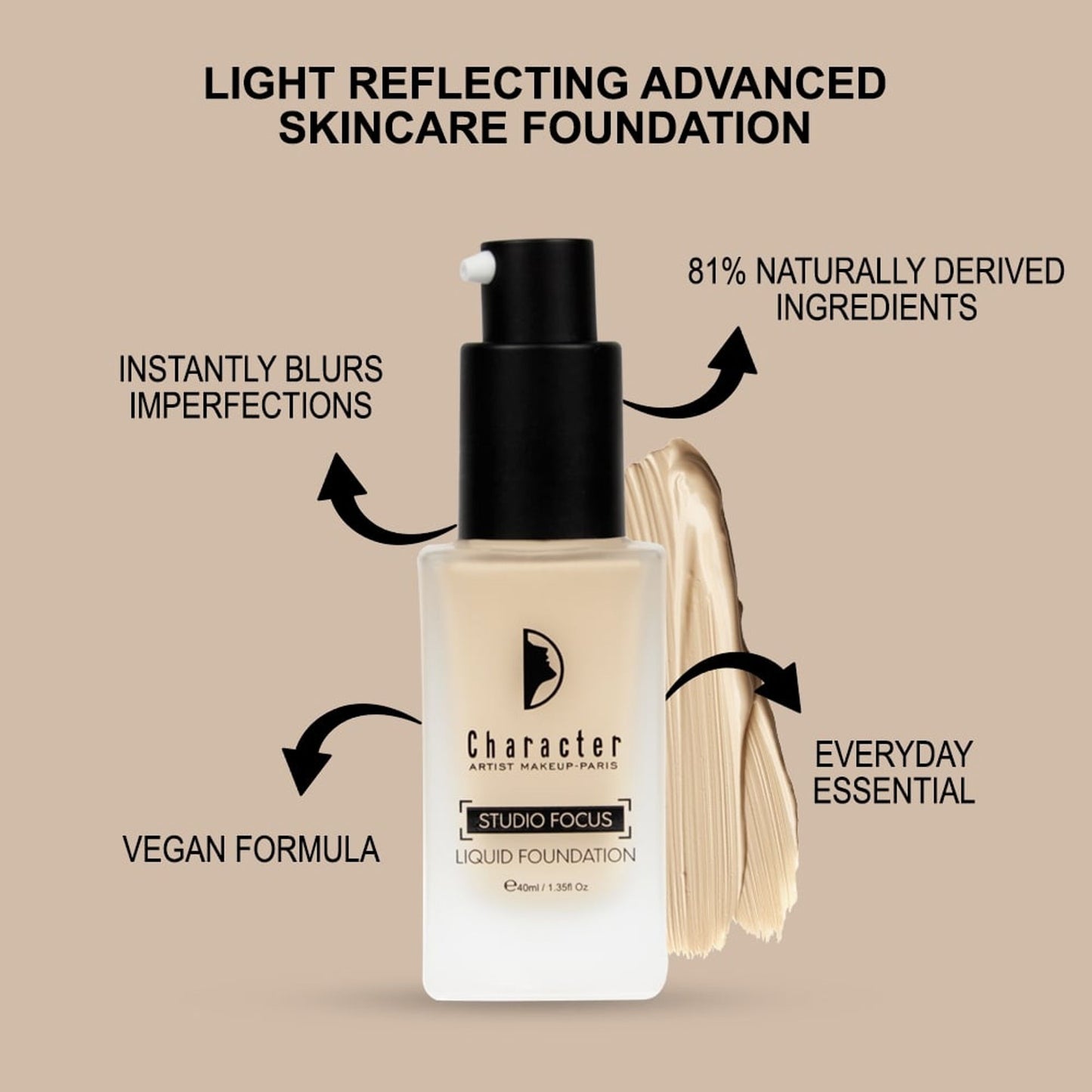 Character Studio Focus Liquid Foundation - Pif011 - Distacart