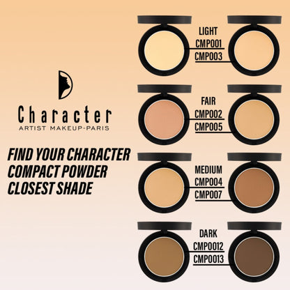 Character Compact Powder - Cmp002 - Distacart