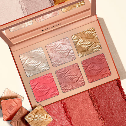 Character Glow & Blush Palette - Cbh002 - Distacart