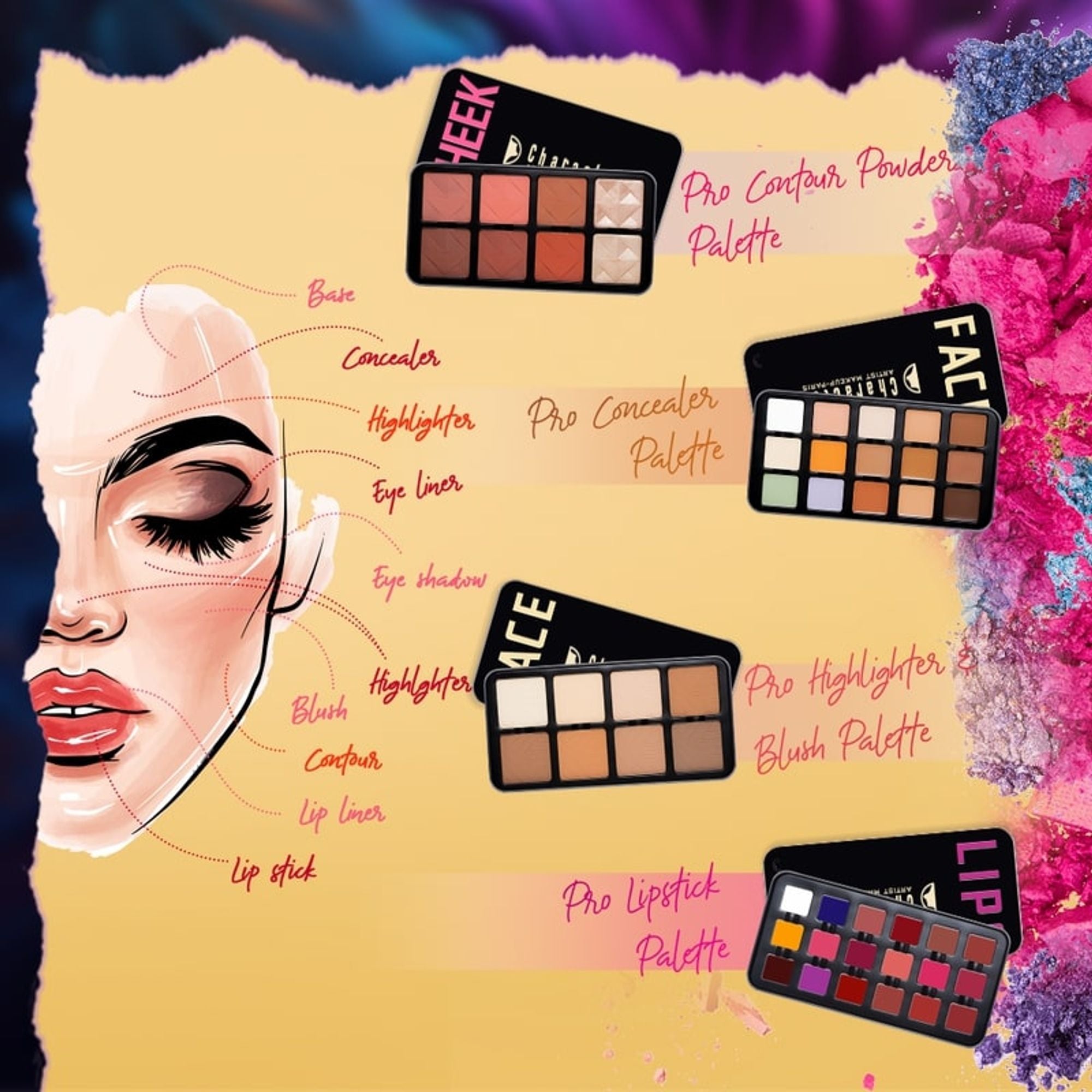 Character Pro Contour Powder Palette C-A301 - Distacart