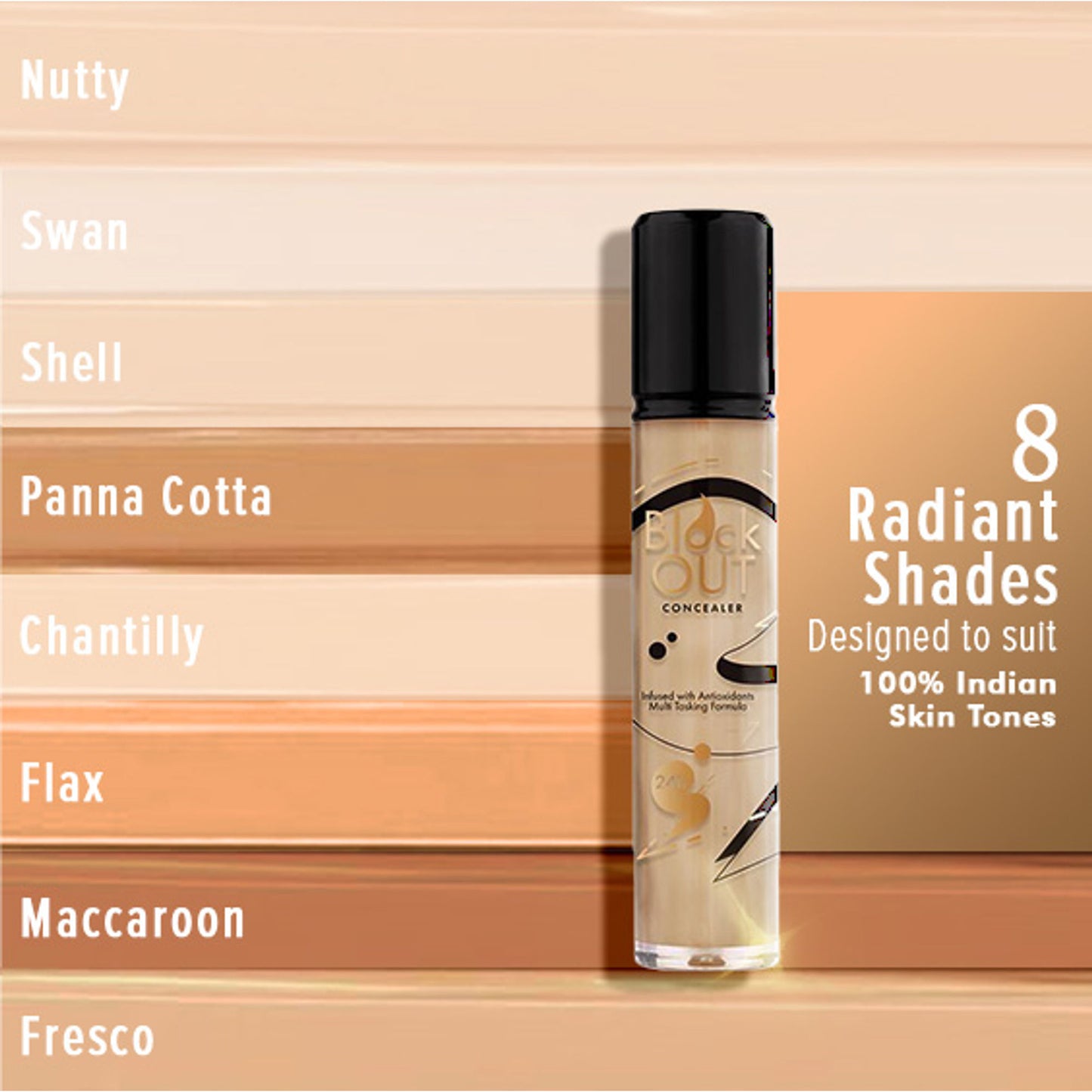 Character Block Out Concealer - Nutty 001 - Distacart
