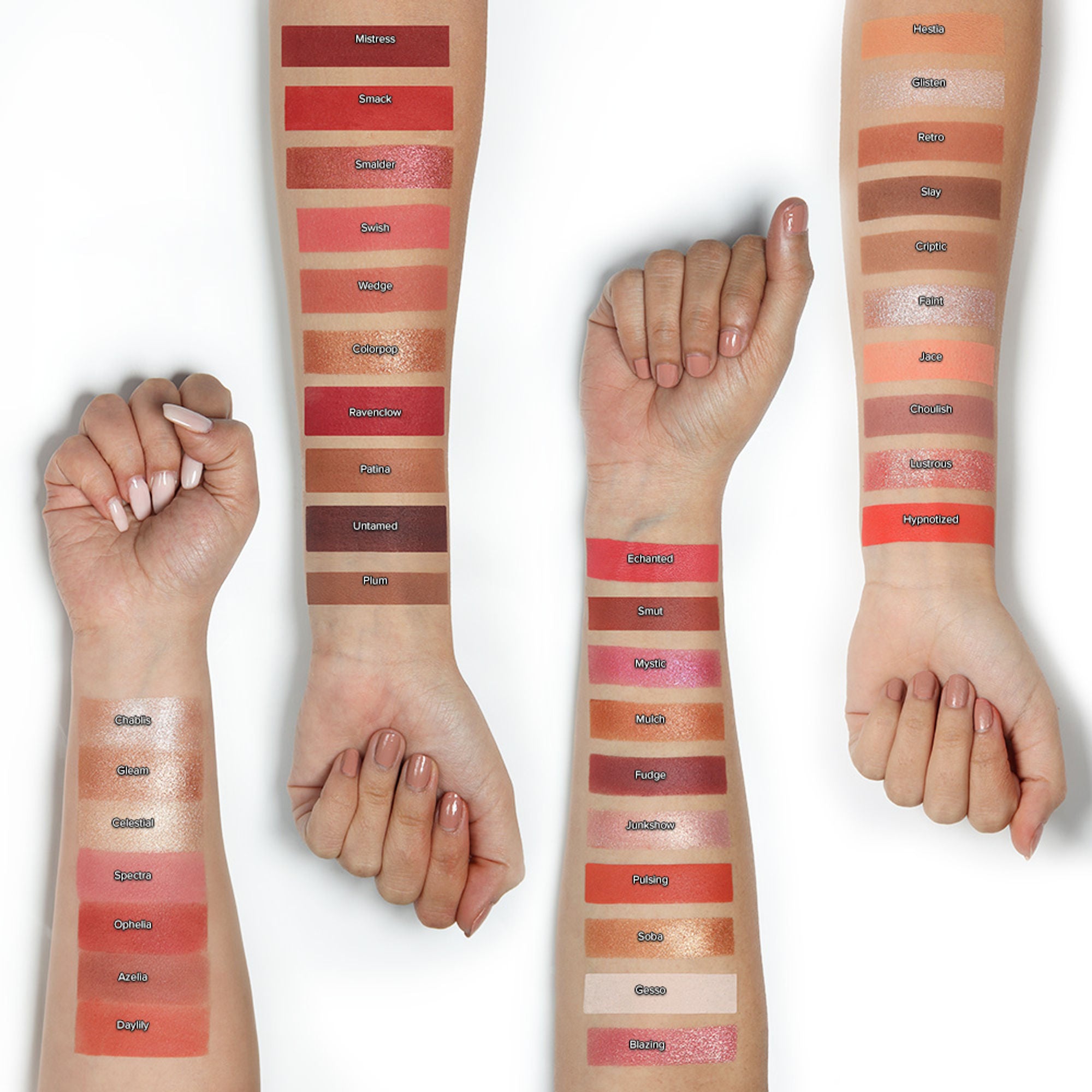 Character Hypnotize Eyeshadow Blusher Highlighter Palette - Heb001 - Distacart